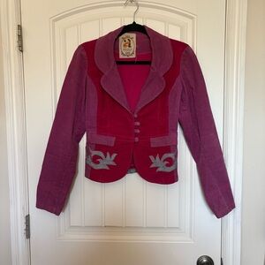 Women's Two-Tone Pink Blazer